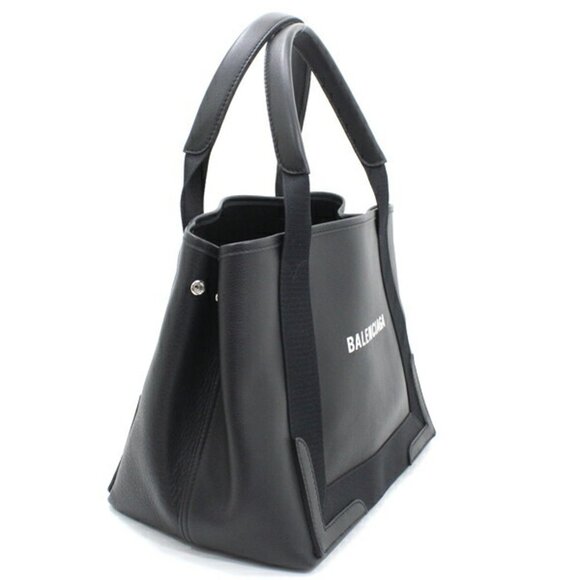 BALENCIAGA Black Leather Tote Bag - Picture 4 of 12